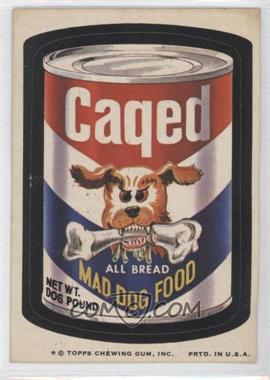 1974 Topps Wacky Packages Series 7 - [Base] #_CAQE - Caged [Good to VG‑EX]