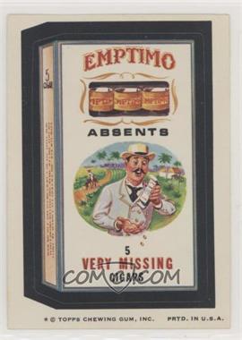 1974 Topps Wacky Packages Series 7 - [Base] #_EPTI - Emptimo