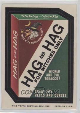 1974 Topps Wacky Packages Series 7 - [Base] #_HAGH - Hag and Hag