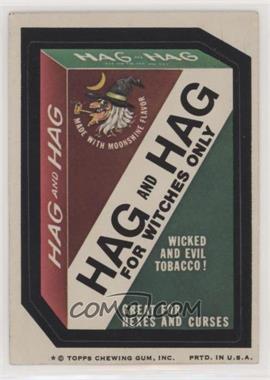 1974 Topps Wacky Packages Series 7 - [Base] #_HAGH - Hag and Hag