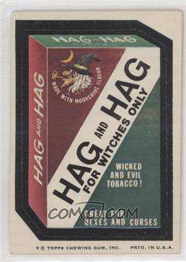 1974 Topps Wacky Packages Series 7 - [Base] #_HAGH - Hag and Hag