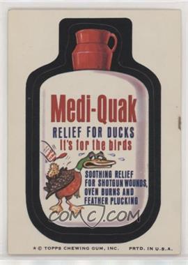 1974 Topps Wacky Packages Series 7 - [Base] #_MEDI - Medi-Quak
