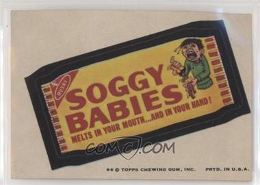 1974 Topps Wacky Packages Series 7 - [Base] #_SOGG - Soggy Babies