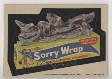 1974 Topps Wacky Packages Series 7 - [Base] #_SORR - Sorry Wrap