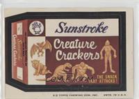 Sunstroke Creature Crackers [Good to VG‑EX]