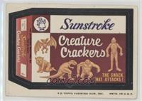 Sunstroke Creature Crackers [Good to VG‑EX]