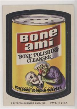 1974 Topps Wacky Packages Series 8 - [Base] #_BONE - Bone Ami