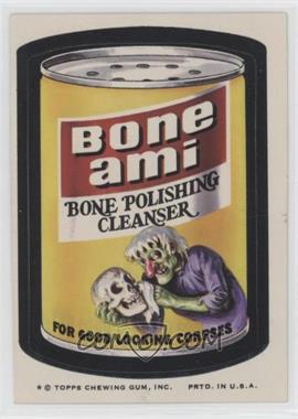 1974 Topps Wacky Packages Series 8 - [Base] #_BONE - Bone Ami