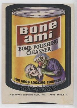 1974 Topps Wacky Packages Series 8 - [Base] #_BONE - Bone Ami