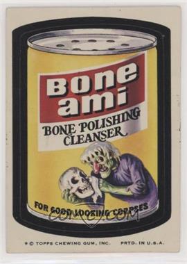 1974 Topps Wacky Packages Series 8 - [Base] #_BONE - Bone Ami