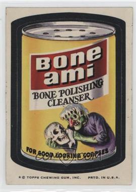 1974 Topps Wacky Packages Series 8 - [Base] #_BONE - Bone Ami