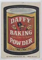 Daffy Baking Powder [Good to VG‑EX]