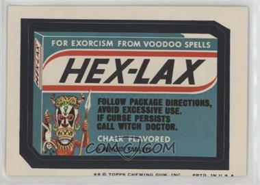 1974 Topps Wacky Packages Series 8 - [Base] #_HEXL - Hex-Lax