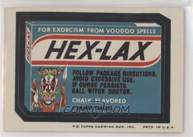 1974 Topps Wacky Packages Series 8 - [Base] #_HEXL - Hex-Lax
