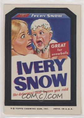 1974 Topps Wacky Packages Series 8 - [Base] #_IVER - Ivery Snow