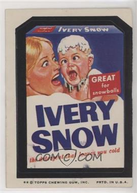 1974 Topps Wacky Packages Series 8 - [Base] #_IVER - Ivery Snow