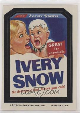 1974 Topps Wacky Packages Series 8 - [Base] #_IVER - Ivery Snow