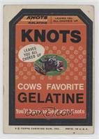 Knots Gelatine [Good to VG‑EX]