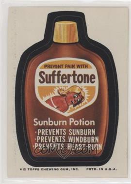 1974 Topps Wacky Packages Series 8 - [Base] #_SUFF - Suffertone