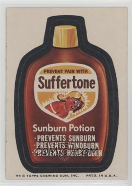 1974 Topps Wacky Packages Series 8 - [Base] #_SUFF - Suffertone [Poor to Fair]
