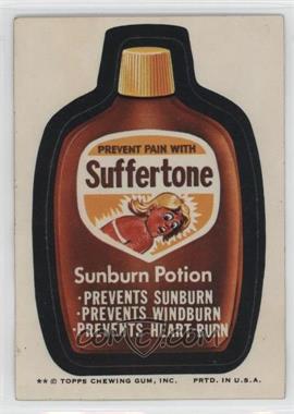 1974 Topps Wacky Packages Series 8 - [Base] #_SUFF - Suffertone
