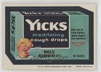 Yicks