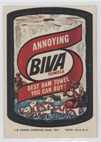 Biva Towels [Good to VG‑EX]