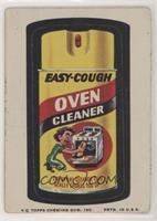 Easy-Cough Oven Cleaner [Good to VG‑EX]