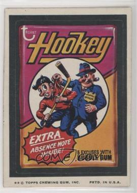 1974 Topps Wacky Packages Series 9 - [Base] #HOOK - Hookey