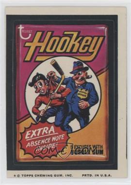 1974 Topps Wacky Packages Series 9 - [Base] #HOOK - Hookey