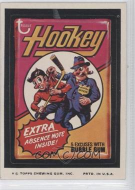 1974 Topps Wacky Packages Series 9 - [Base] #HOOK - Hookey