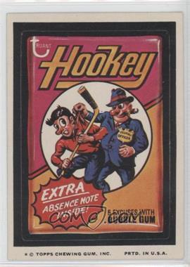 1974 Topps Wacky Packages Series 9 - [Base] #HOOK - Hookey