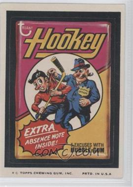 1974 Topps Wacky Packages Series 9 - [Base] #HOOK - Hookey