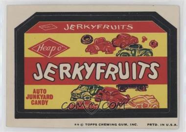 1974 Topps Wacky Packages Series 9 - [Base] #JEFU - Jerky Fruits