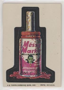 1974 Topps Wacky Packages Series 9 - [Base] #MEMA - Messy Marker