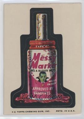 1974 Topps Wacky Packages Series 9 - [Base] #MEMA - Messy Marker