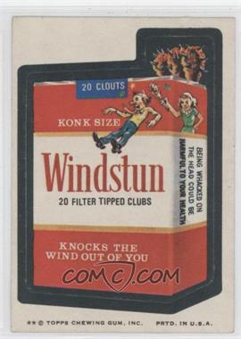 1974 Topps Wacky Packages Series 9 - [Base] #WIND - Windstun