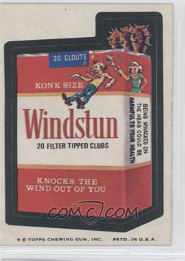 1974 Topps Wacky Packages Series 9 - [Base] #WIND - Windstun