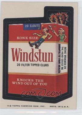 1974 Topps Wacky Packages Series 9 - [Base] #WIND - Windstun