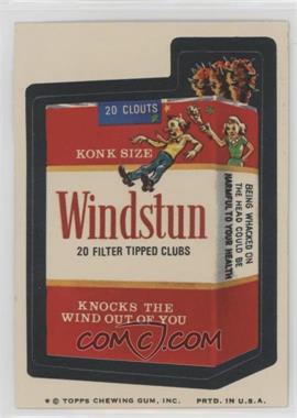 1974 Topps Wacky Packages Series 9 - [Base] #WIND - Windstun