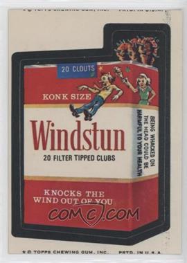 1974 Topps Wacky Packages Series 9 - [Base] #WIND - Windstun