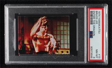 1974 Yamakatsu Towa Bruce Lee Dragon Series - [Base] #13 - Bruce Lee [PSA 8 NM‑MT]