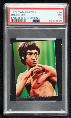 1974 Yamakatsu Towa Bruce Lee Dragon Series - [Base] #36 - Bruce Lee [PSA 5 EX]