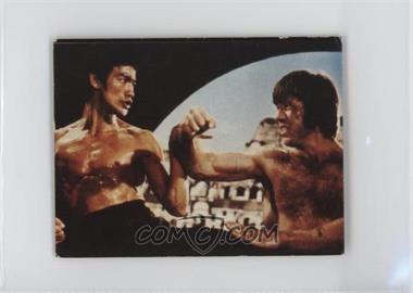 1974 Yamakatsu Towa Bruce Lee Dragon Series - [Base] #90 - Bruce Lee, Chuck Norris [Good to VG‑EX]