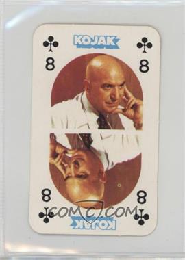 1975 Monty Gum Kojak Playing Cards - [Base] - Red Back #8C - Kojak