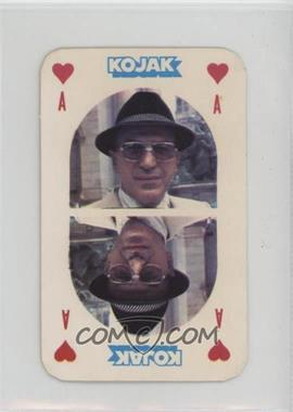 1975 Monty Gum Kojak Playing Cards - [Base] - Red Back #AH - Kojak [Poor to Fair]