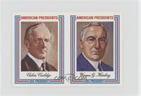 Calvin Coolidge, Warren G. Harding