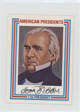1975 Panographics American Presidents - [Base] #11 - James K. Polk