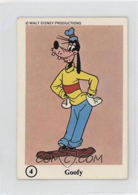 1975 Ty-phoo Wonderful World of Disney - Tea [Base] #4 - Goofy