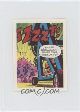 1976 DC Super Hero Stickers Venezuelan - [Base] #112 - Batman, Robin